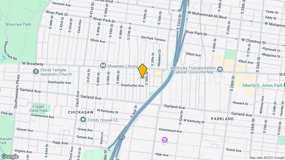 731 Sutcliffe Ave Mapa y Detalles de la Ubicación