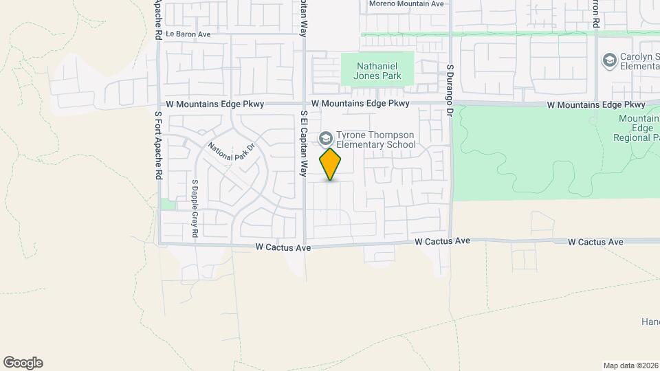 8935 Dwarf Chin Ave Mapa y Detalles de la Ubicación