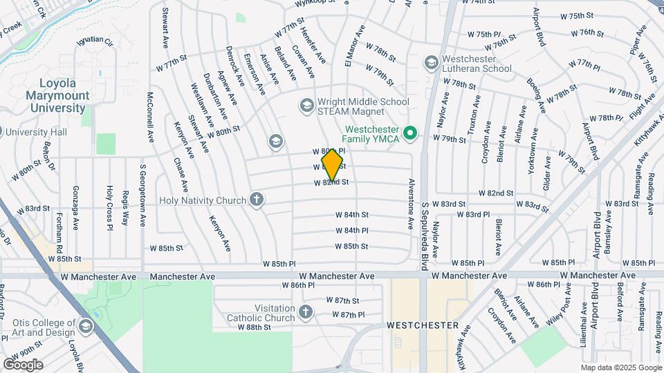 6506 W 82nd St Map and Location Details