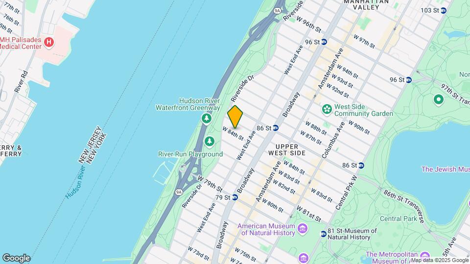 331 W 84th St Map and Location Details