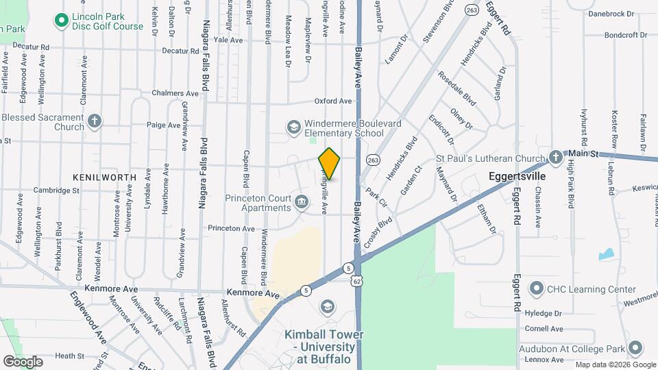 153 Springville Ave Map and Location Details