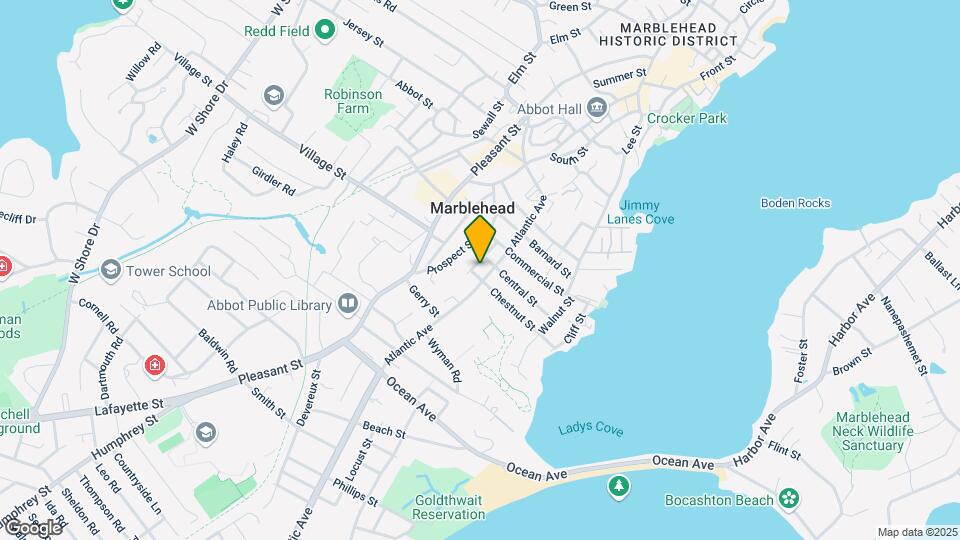 4 Chestnut St-Unit -1st floor Map and Location Details
