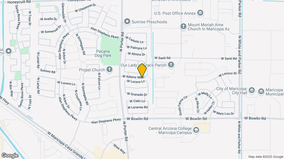 41216 W Lucera Ln Map and Location Details