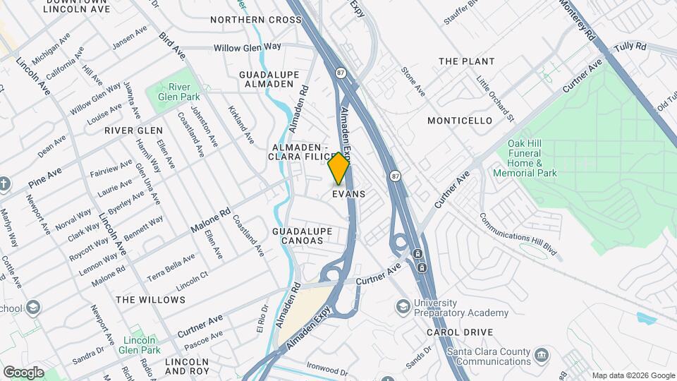 545 Cassatt Way Map and Location Details