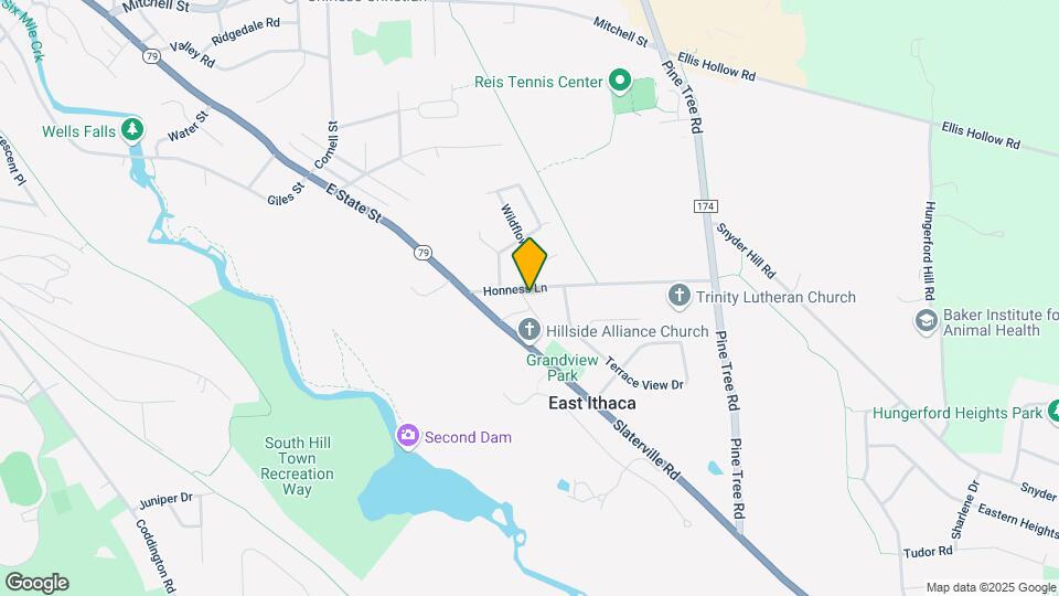 117 Honness Ln Mapa y Detalles de la Ubicación