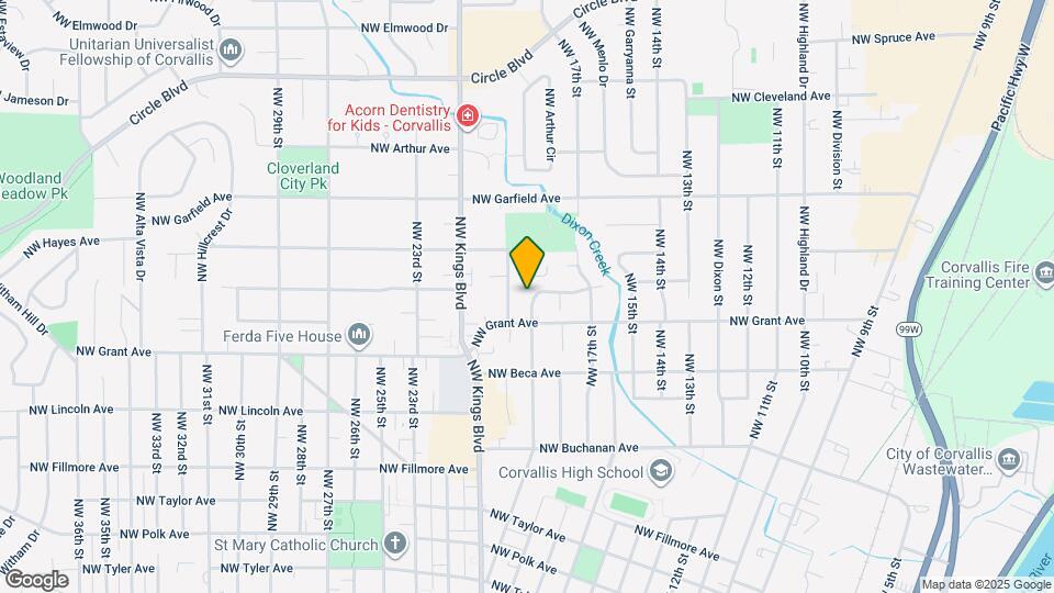 1831 NW Grant Cir Map and Location Details