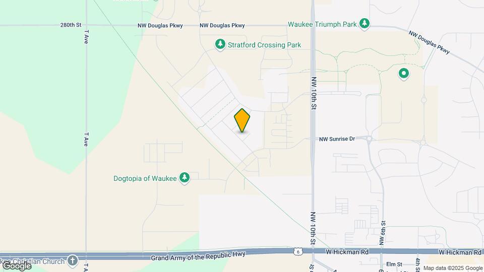 1255 NW Pne Blf Cir Map and Location Details