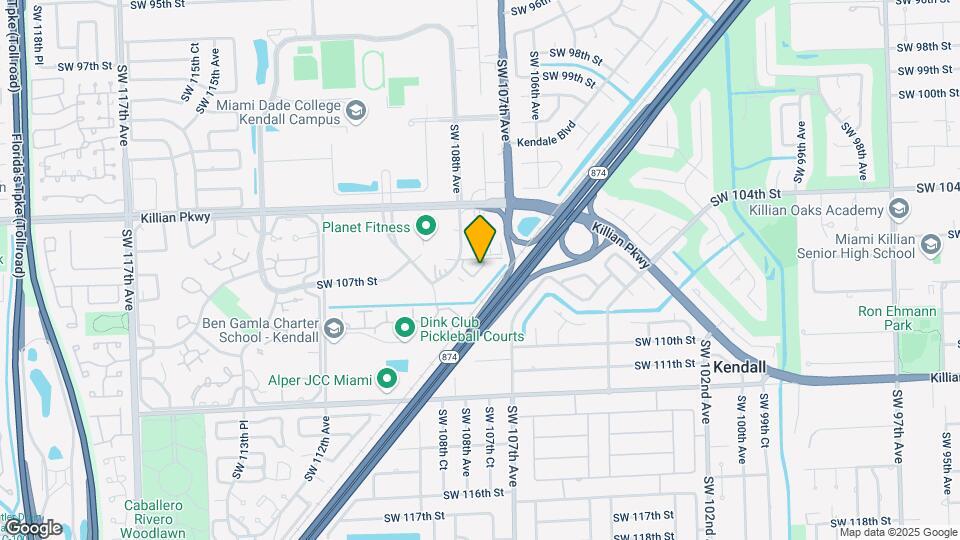 10651 SW 108th Ave, Unit 4B Mapa y Detalles de la Ubicación