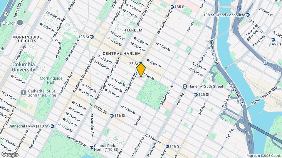 7 W 123rd St Map and Location Details