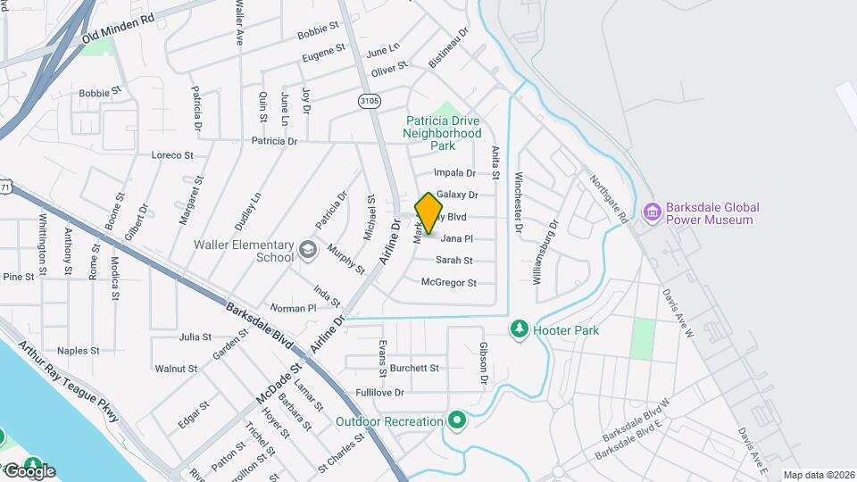 3202 Jana Pl Mapa y Detalles de la Ubicación