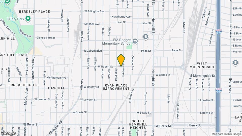 2600 Adams S - Map and Location Details