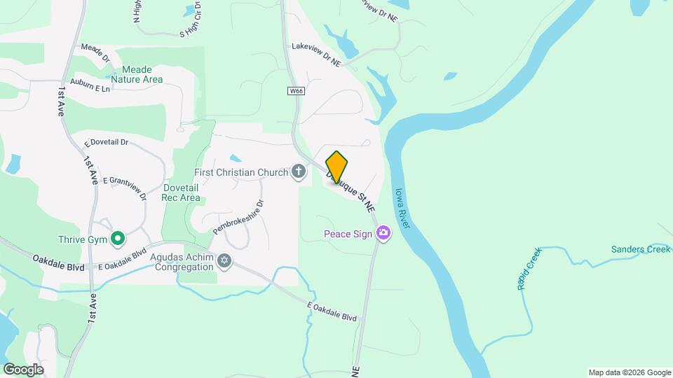 3131 Dubuque St NE Mapa y Detalles de la Ubicación