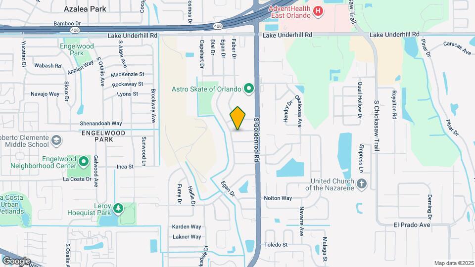 7302 Ivory Way Map and Location Details