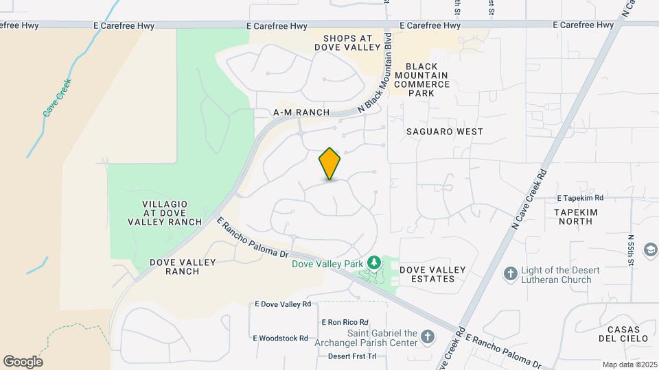 4639 E Laredo Ln Map and Location Details