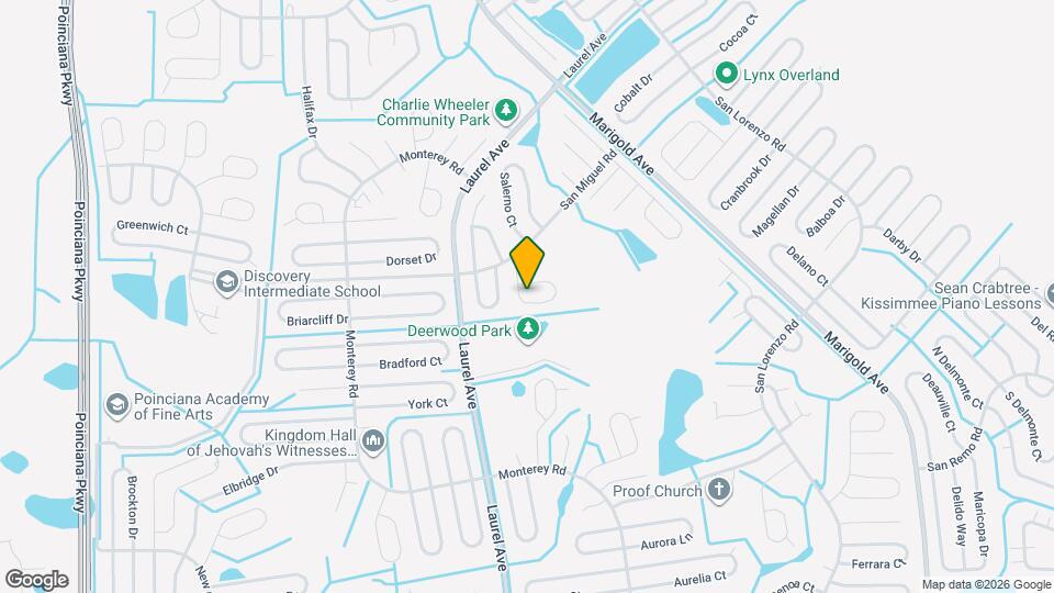 818 San Jose Ct Mapa y Detalles de la Ubicación