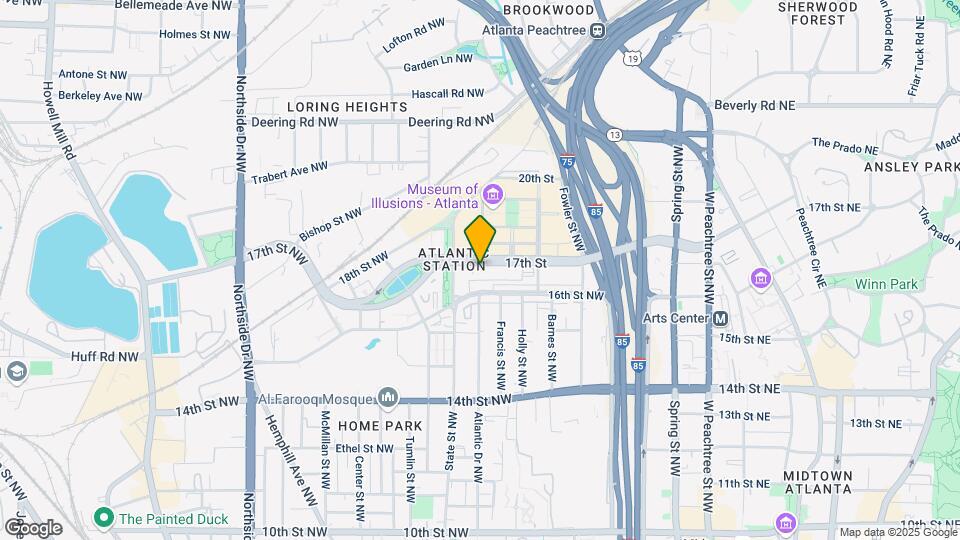 270 17th St NW Map and Location Details