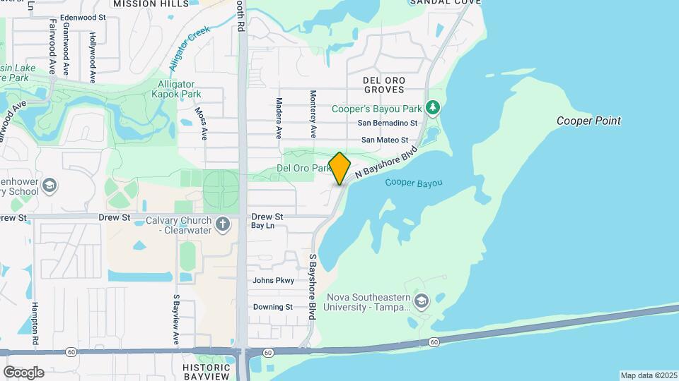 320 N Bayshore Blvd Map and Location Details