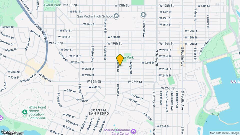 2230 S Alma St Map and Location Details