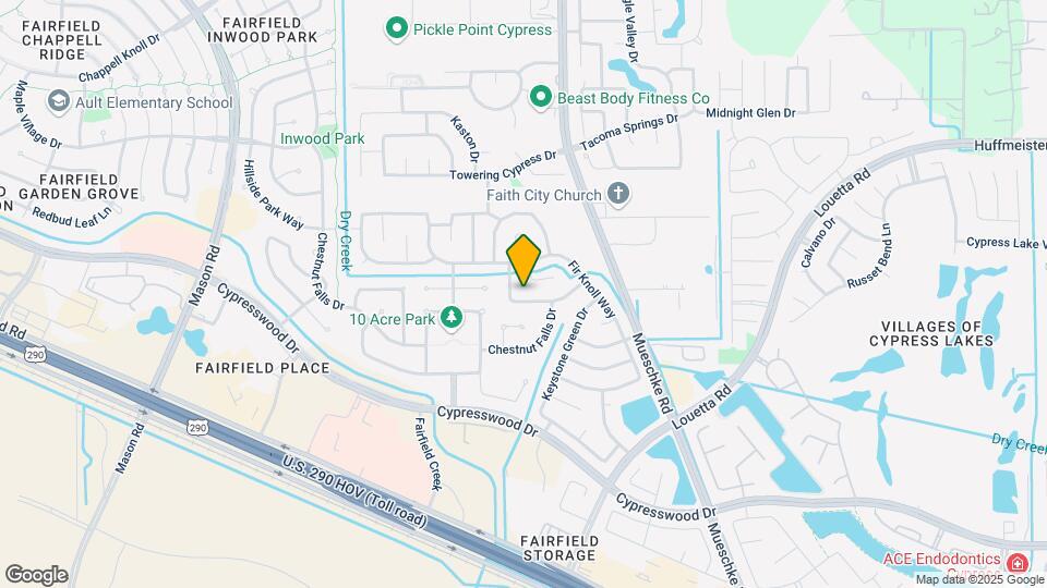 19730 Atherton Bend Ln Map and Location Details