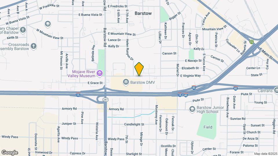708 E Virginia Way Map and Location Details