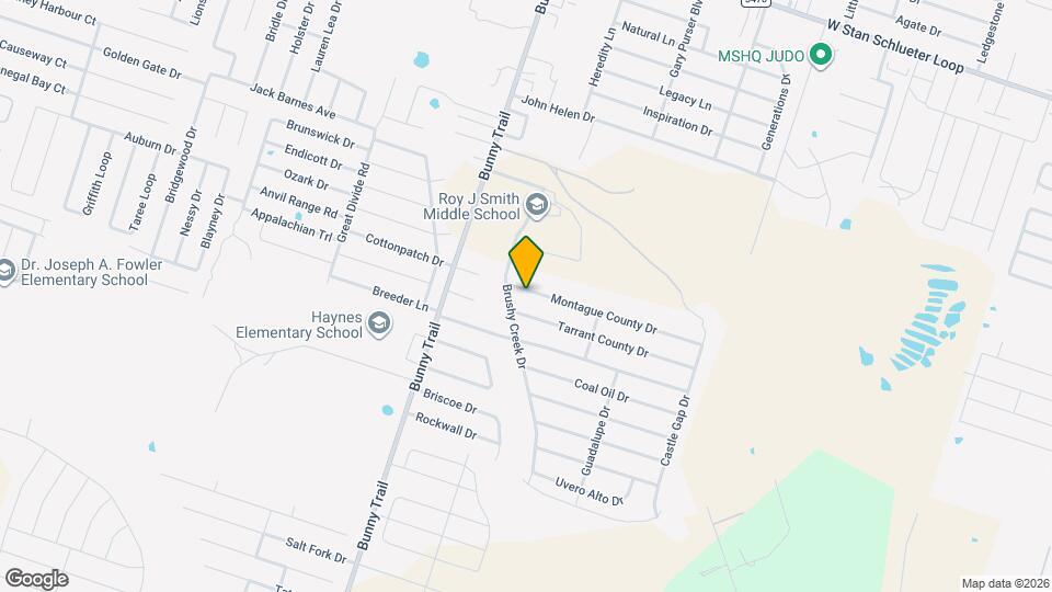 3002 Montague County Dr Map and Location Details