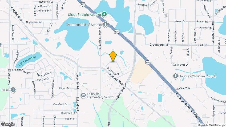 1960 Piedmont Park Blvd Mapa y Detalles de la Ubicación