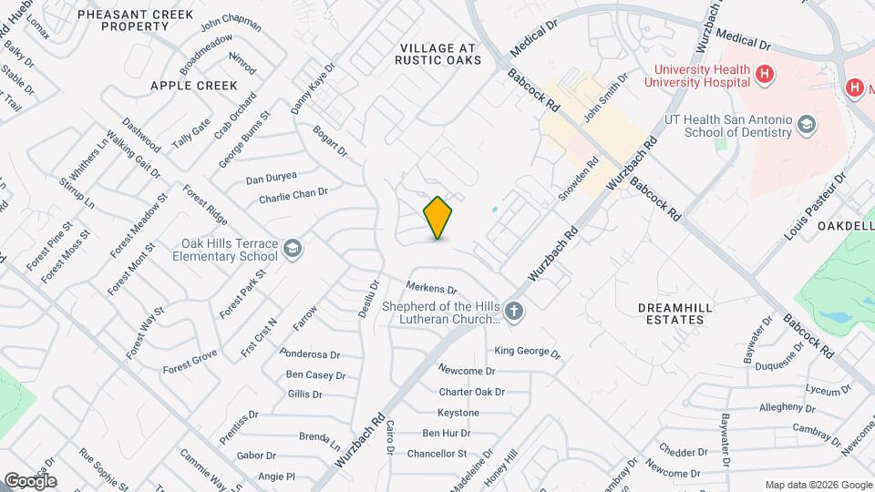 5422 Sunlit Brk Map and Location Details