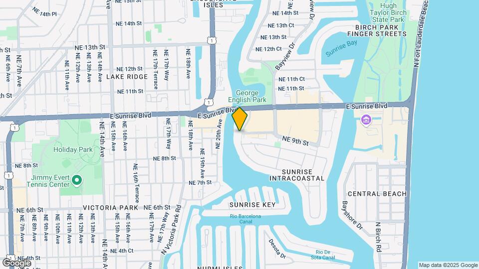 815 Middle River Dr Map and Location Details