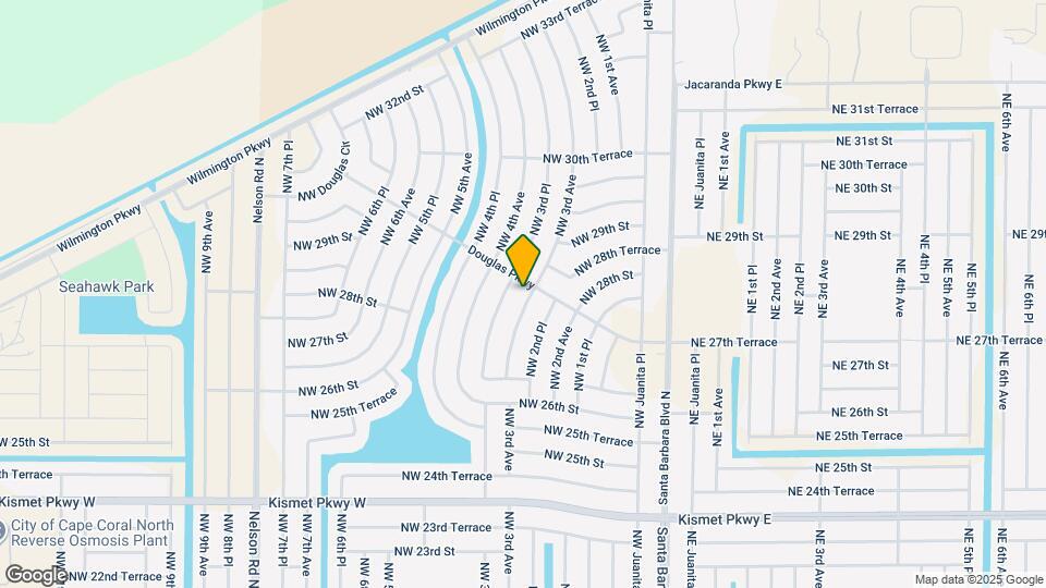 2824 NW 3rd Ave Map and Location Details