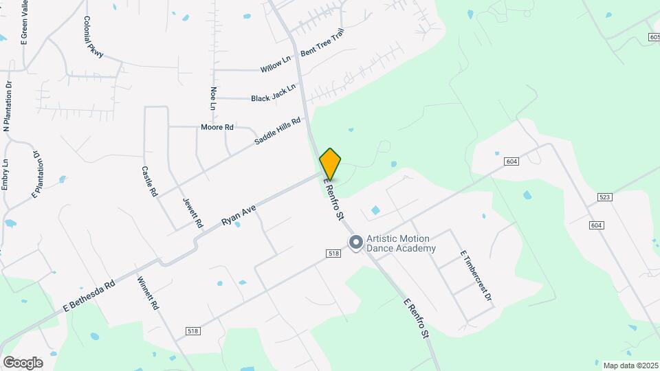 3501 E Renfro St Map and Location Details