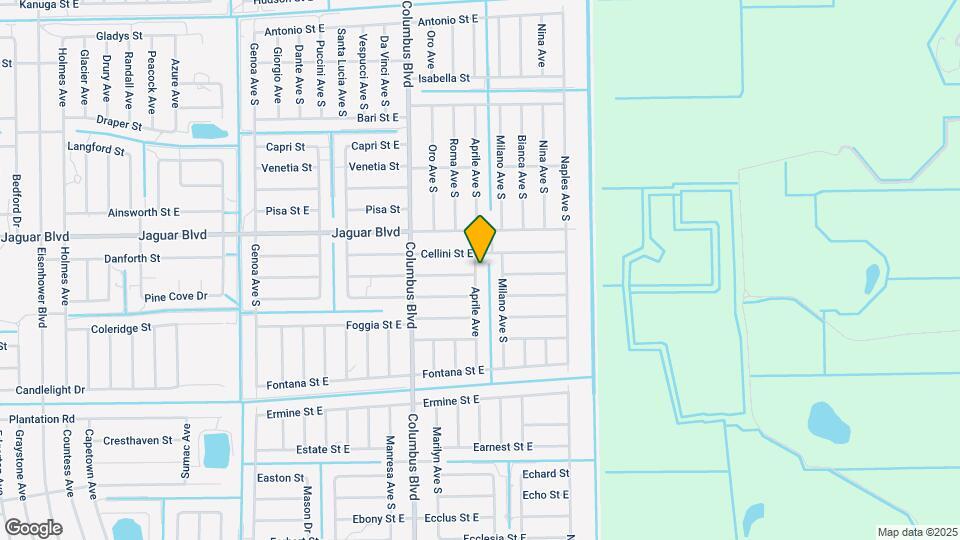813 Aprile Ave Map and Location Details