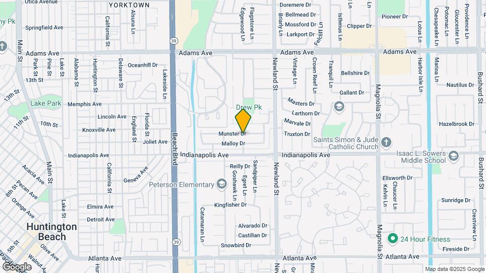 8322 Munster Dr Map and Location Details