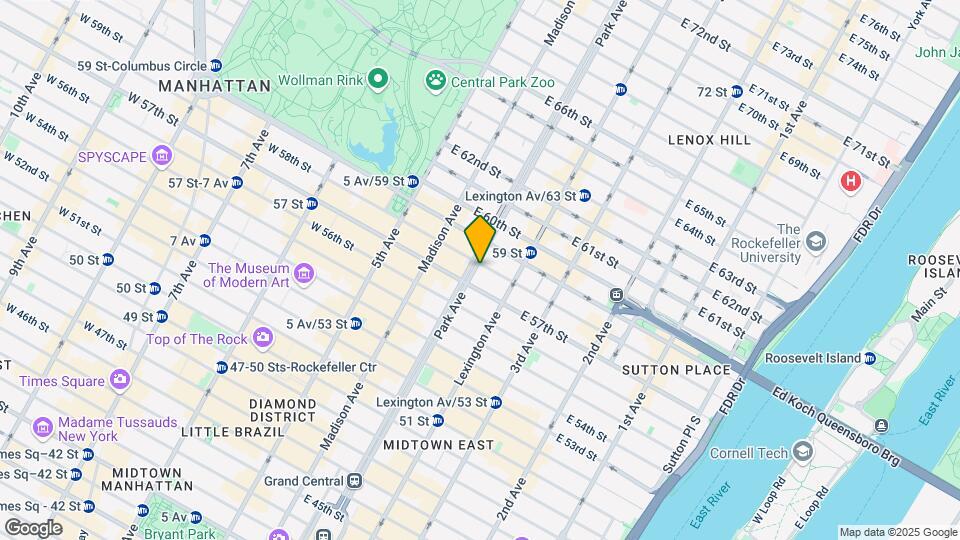 475 Park Ave Map and Location Details