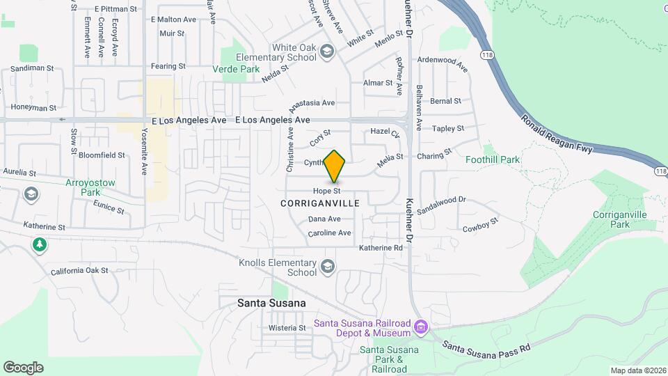 1617 Kay Ave Map and Location Details