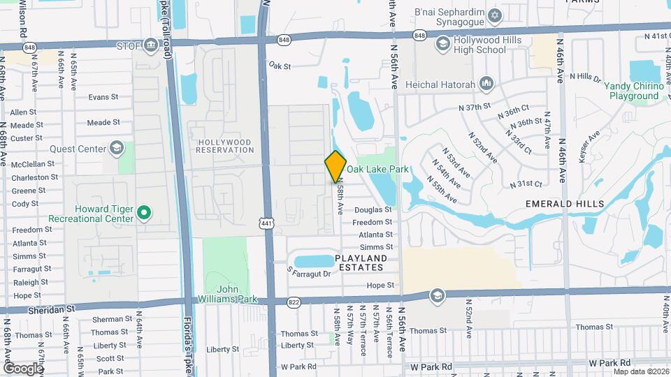 3036 N 58th Ave Mapa y Detalles de la Ubicación