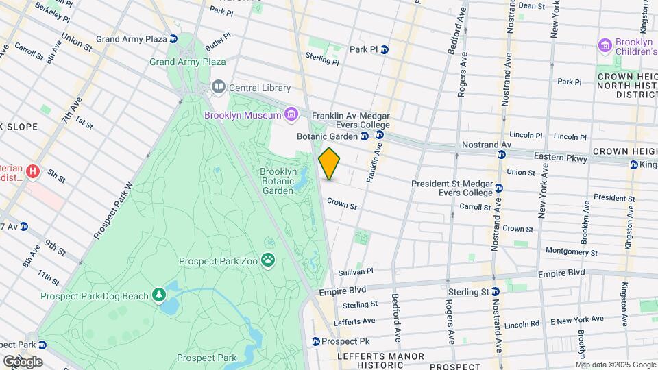 881 Washington Ave Mapa y Detalles de la Ubicación