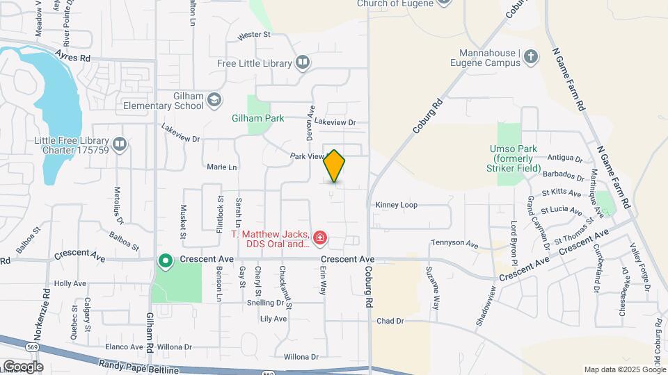 3036 Guadalupe Way Map and Location Details