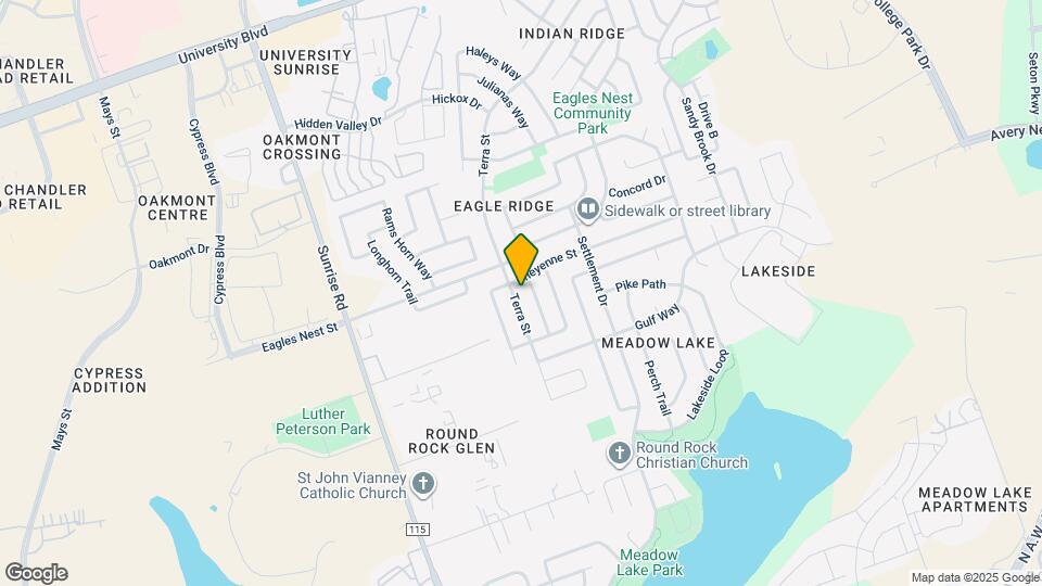 1019 Terra St Map and Location Details