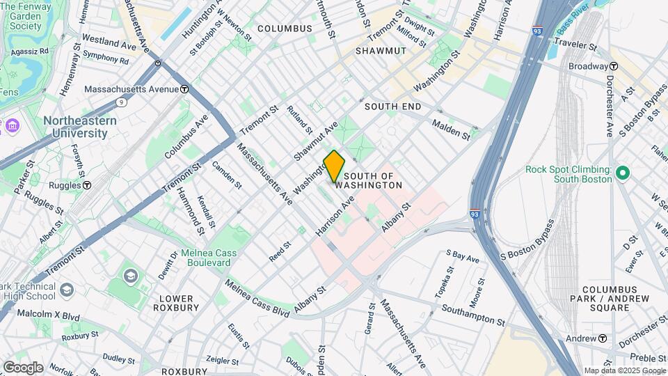 35 E Concord St, Unit 4 Map and Location Details