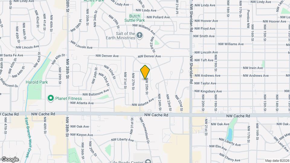 1628 NW 25th St Mapa y Detalles de la Ubicación