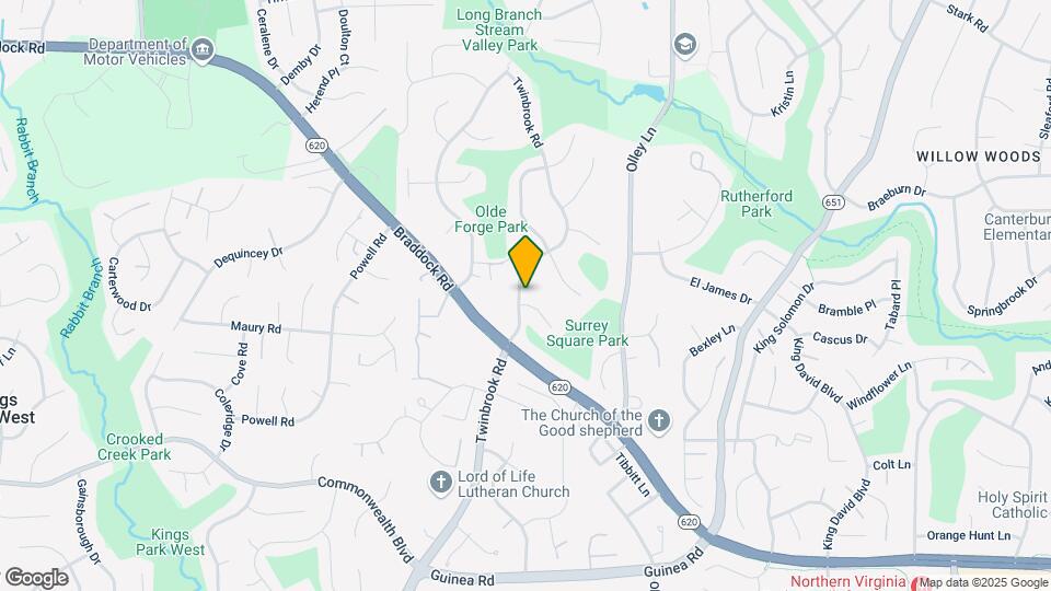 4813 Twinbrook Rd Map and Location Details