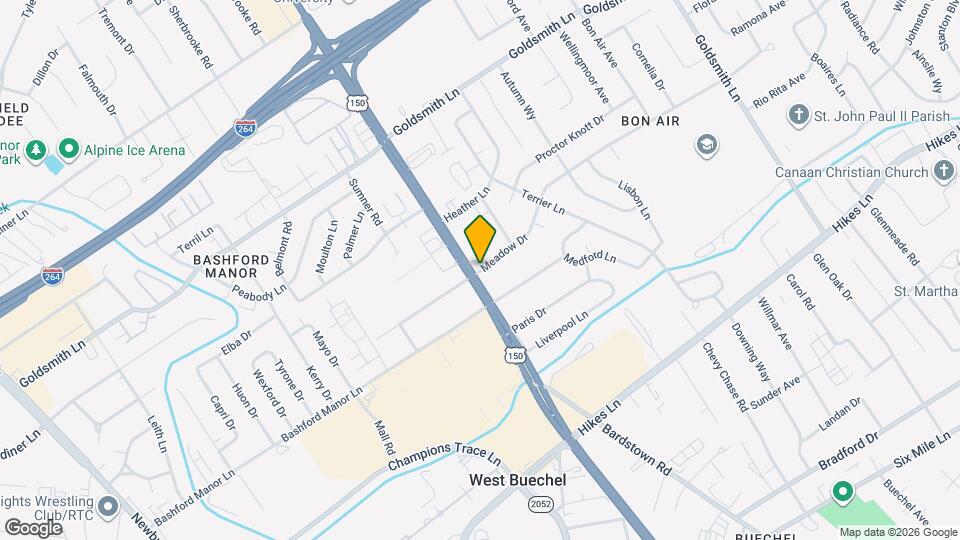 2043 Meadow Dr Map and Location Details