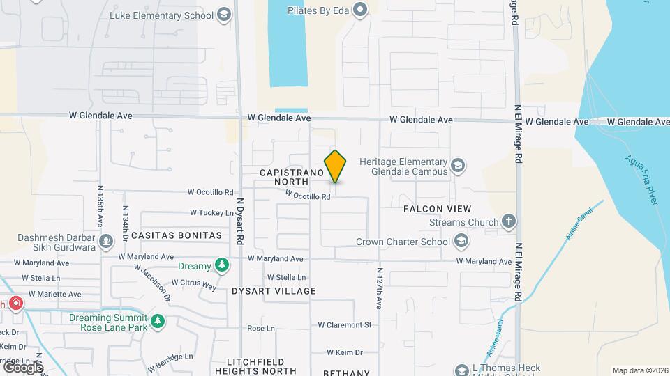 6759 N 128th Dr Map and Location Details