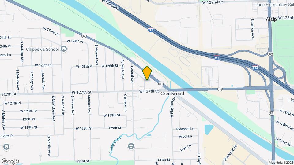 12635 S Alpine Dr Map and Location Details