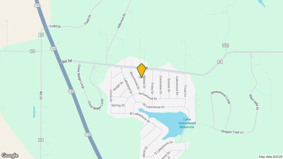 4801 Hiland Dr Map and Location Details