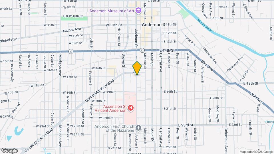 1716-1716 Jackson St Map and Location Details