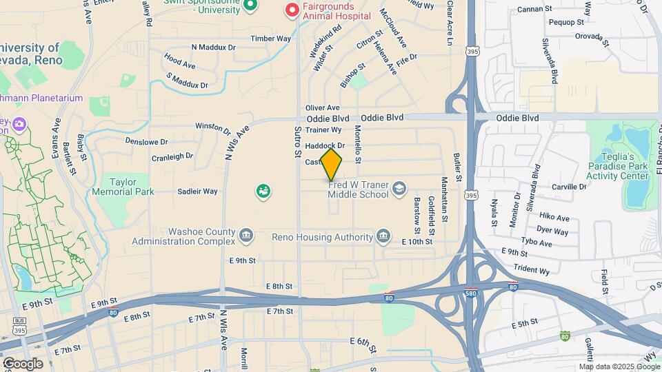 1325 Carville Dr Map and Location Details