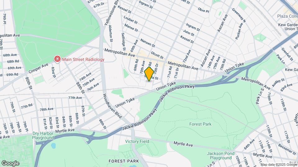 88-20 70th Rd Map and Location Details