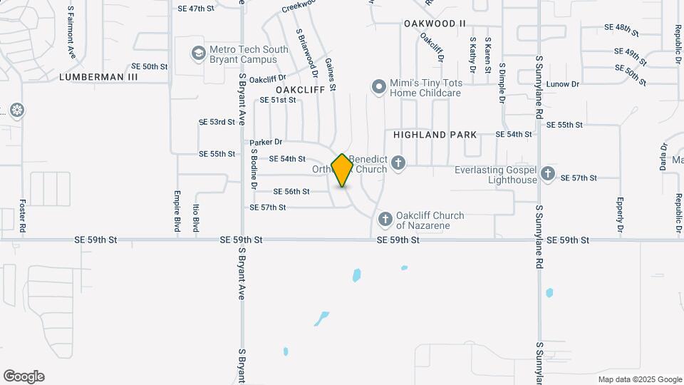 3424 Parker Dr Mapa y Detalles de la Ubicación