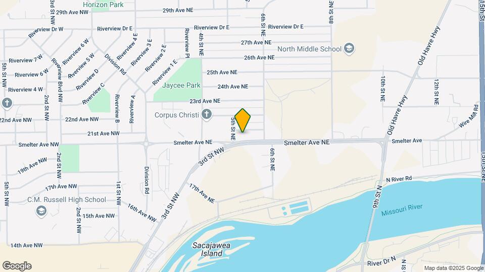 508 21st Ave NE Map and Location Details